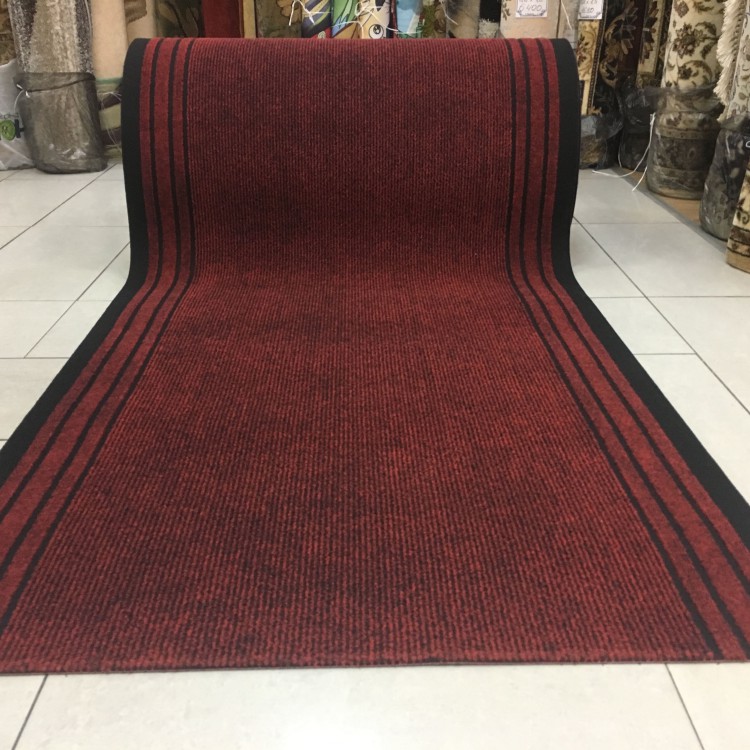 Ковровые дорожки Синтелон 1,2м 712 бордо (резин)