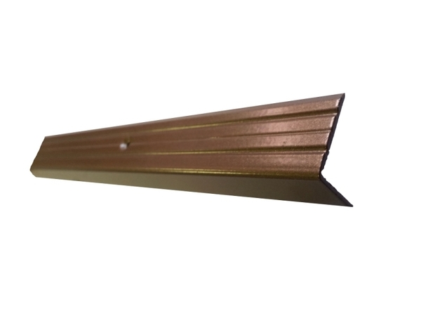 Порог угол 23х23 0,9 старая бронза АЛ169 0,9 П 09