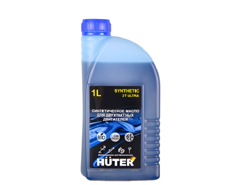Масло 2Т Huter Ultra синтетик1 литр (М)