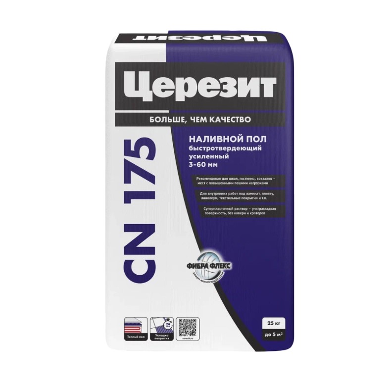 Наливной пол  CN 175/25 кг  Церезит (48меш)
