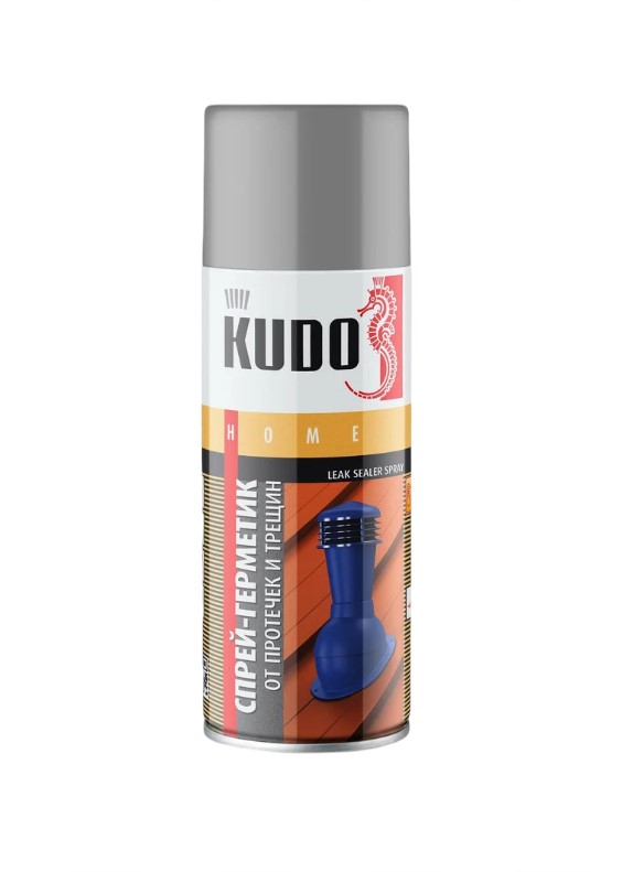 Спрей-герметик KUDO серый (KU-H301) 520мл
