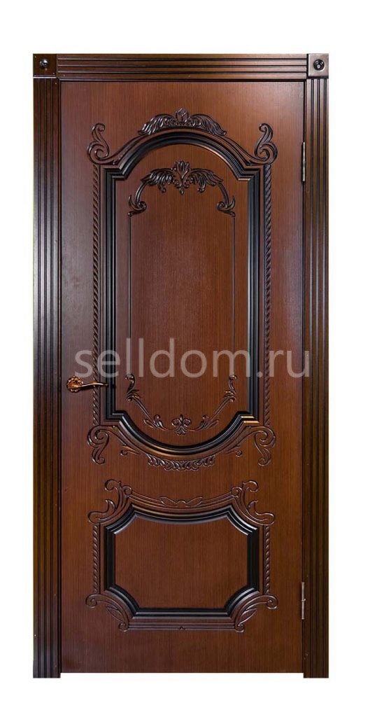 Дверное полотно Ривьера венге 600Г УЦЕНКА