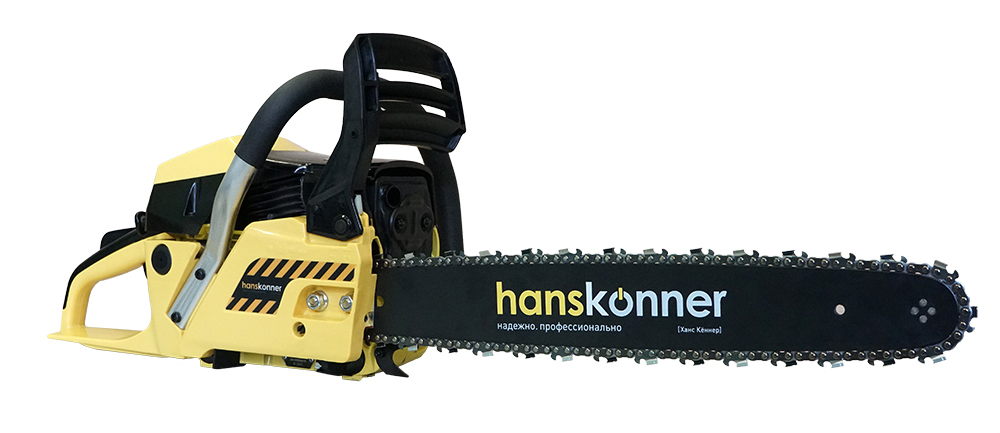 Бензопила Hanskonner HGC1214 1.2кВт 37.2см3 шина 14 УЦЕНКА