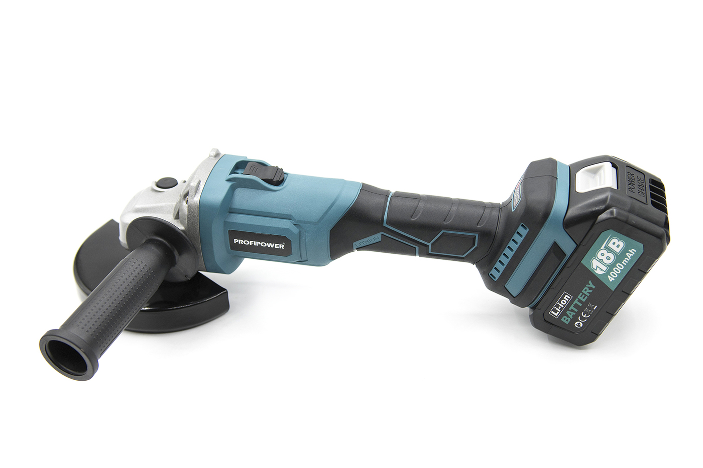 Углошлифмашина аккум Profipower MK DGA-18V 125мм 2х4Ач б/щет E0080