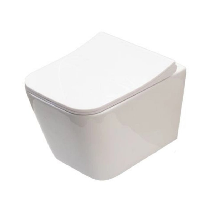 Унитаз CUBE PRO подвесной безободковый