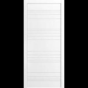 Дверное полотно Корсо ЛП 14 Эмаль белая 800 Белый лак с 2-х сторон