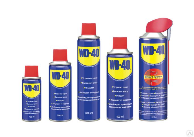 Смазка универс WD-40 трубочкой (420 мл)