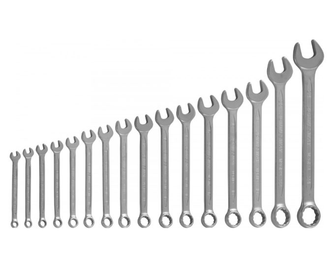 Набор ключей комбинир в кейсе 6-24 мм 16 предметов W26116S