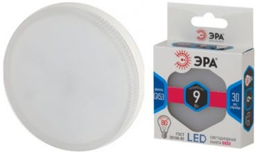 Лампа светодиод ЭРА LED smd GX-9W-840-GX-53