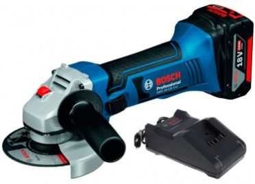 Углошлифмашина аккум Bosch GWS 18V-LI+GBA 18B 4,0 Ач