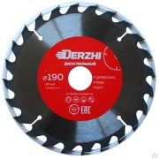 Диск пильный 190х20/30 z24 дер DERZHI