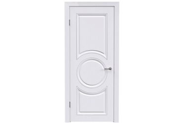 Дверное полотно Турин 800Г Эмаль белая RAL9003