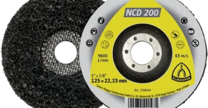 Круг зачисной 125х22.23 NCD 200  CLINGSPOR 259044