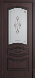 Дверное полотно Офелия 800С венге