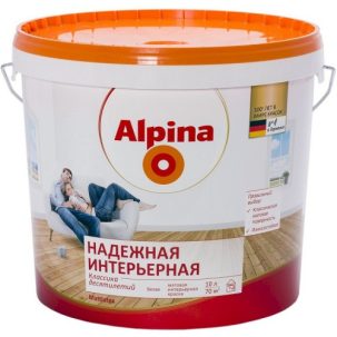 Краска Альпина MattLatex (Надежная Инт) 16,4 кг/10л