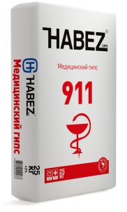Гипс медицинский-911 25 кг Хабез