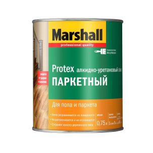 Лак паркетный Маршал ПРОТЕКС п/мат. 0,75л