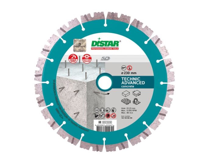 Круг алм 232х2.6/1.8х12х22,2 Technic Advanced 436236