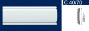 Плинтус потолочный Солид 2 м С  40/70 70*20