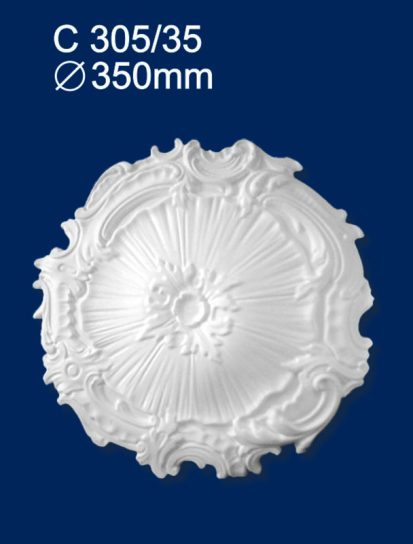 Розетка потолочная Солид 305/35