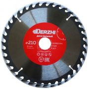 Диск пильный 210/30 z36 дер 20/30 DERZHI