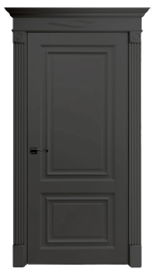 Дверное полотно Верона 800Г Черный бархат