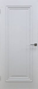 Дверное полотно Зара-1 тон белый 800Г с одной филенкой