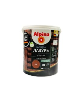 Аква Лазурь Alpina для дерева Тик 2,5 л УЦЕНКА