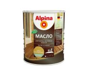 Масло Alpina для древесины шелк/глянец 0,75 л Орех макадамия