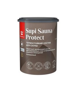 Пропитка для сауны SUPI SAUNA PROTECT п/мат 0,9 л